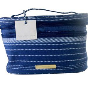 Tartan + Twine Double Zip Train Case